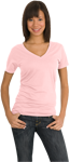 District Threads® - Junior Ladies V-Neck Tee DT2170