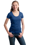 District Threads®- Junior Ladies Deep Scoop Tee DT245