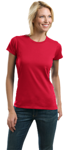 Womens Fitted Tees, Shirts &amp; T-shirts Port Authority® - Ladies Concept Crewneck Tee LM1001