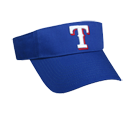 Texas Rangers - Official MLB Visor for Little League Softball Rangers-Visors